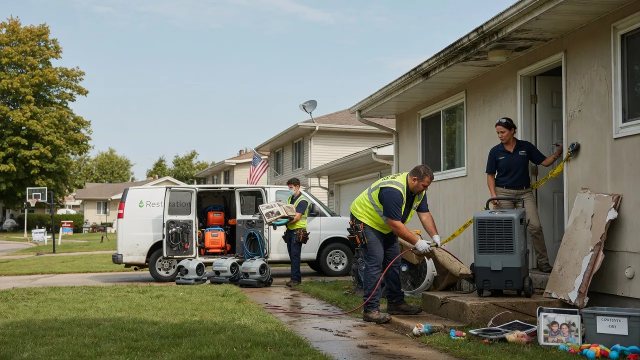 Water Damage Restoration in Warren, IN near me